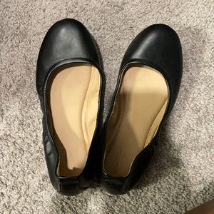 Black closed toe sandal